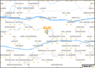 map of Wijk