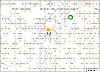 map of Wijk