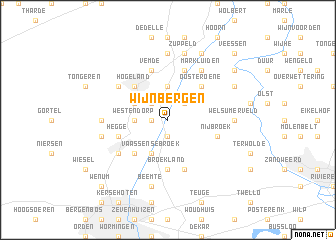 map of Wijnbergen