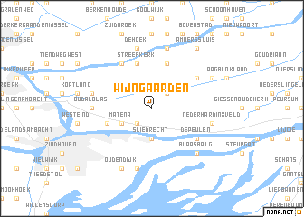 map of Wijngaarden