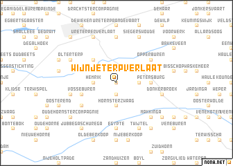 map of Wijnjeterpverlaat