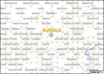 map of Wijnveld