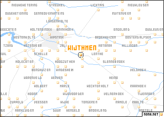 map of Wijthmen