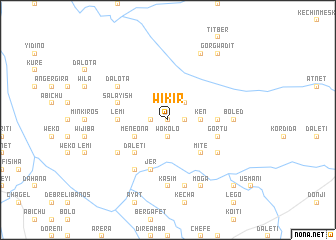 map of Wikʼir