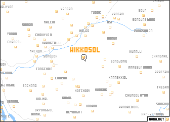 map of Wikkosol