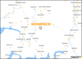 map of Wikkwangch\