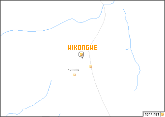 map of Wikongwe