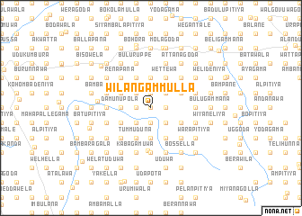 map of Wilangammulla