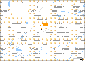 map of Wilawa