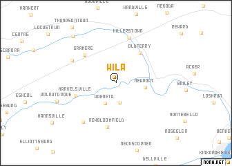 map of Wila