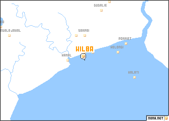 map of Wilba