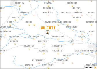 map of Wilcott