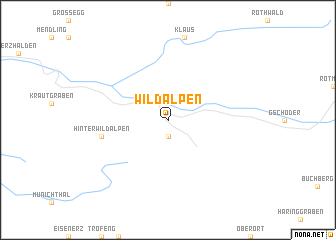 map of Wildalpen