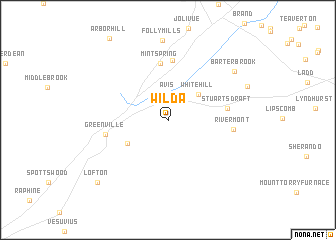 map of Wilda