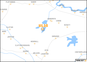 map of Wilda