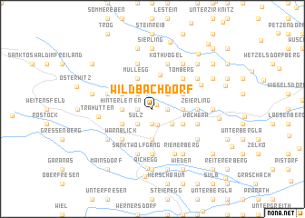 map of Wildbachdorf