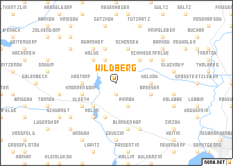 map of Wildberg