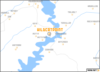 map of Wildcat Point