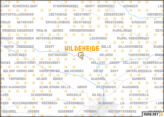 map of Wildeheide