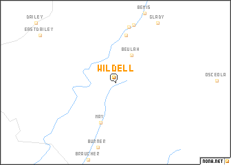 map of Wildell