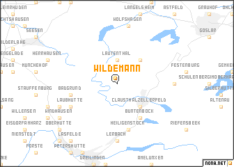 map of Wildemann