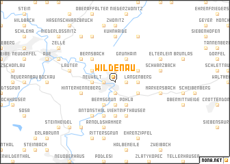 map of Wildenau