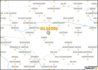 map of Wildenau