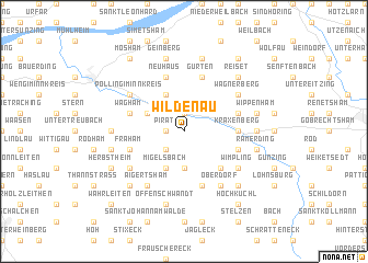 map of Wildenau