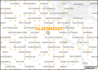 map of Wildenbergen