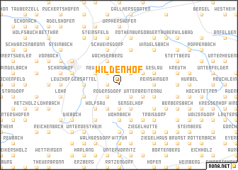 map of Wildenhof