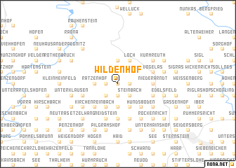 map of Wildenhof