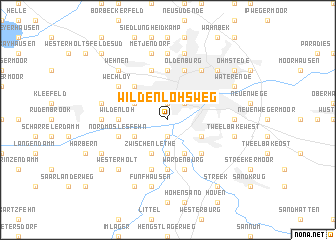 map of Wildenlohsweg