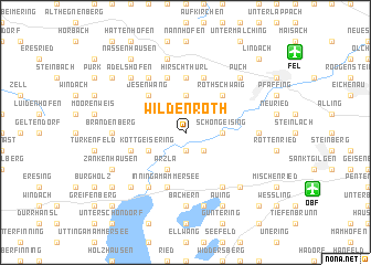 map of Wildenroth