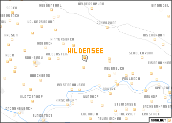 map of Wildensee