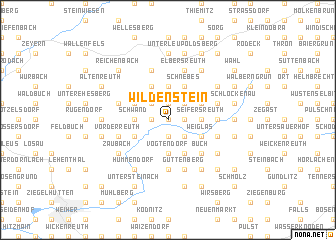 map of Wildenstein