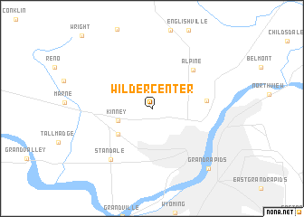 map of Wilder Center