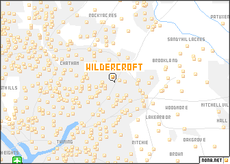 map of Wildercroft