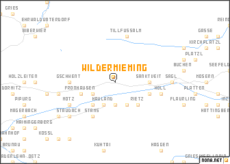 map of Wildermieming