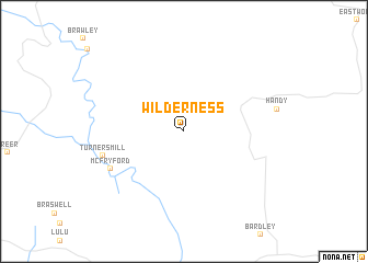 map of Wilderness