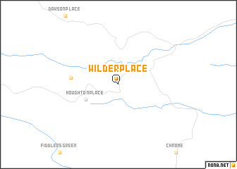 map of Wilder Place