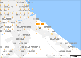 map of Wilde