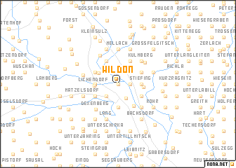 map of Wildon