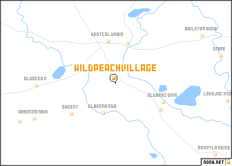 map of Wild Peach Village