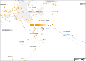 map of Wildwood Farms