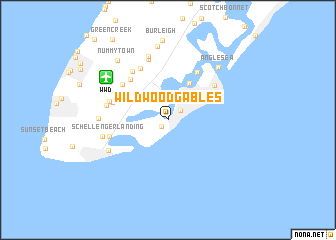 map of Wildwood Gables