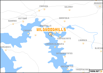 map of Wildwood Hills