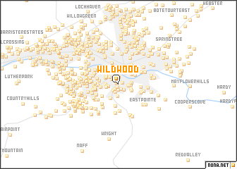 map of Wildwood