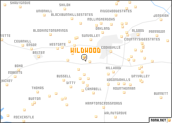 map of Wildwood