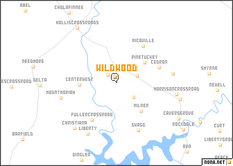 map of Wildwood