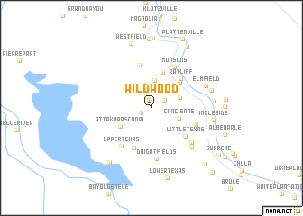 map of Wildwood